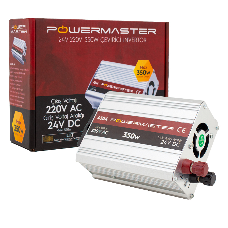 Powermaster%2024-220V%2012%20Volt%20%20350%20Watt%20Modified%20Sinus%20Inverter%20PM-4504