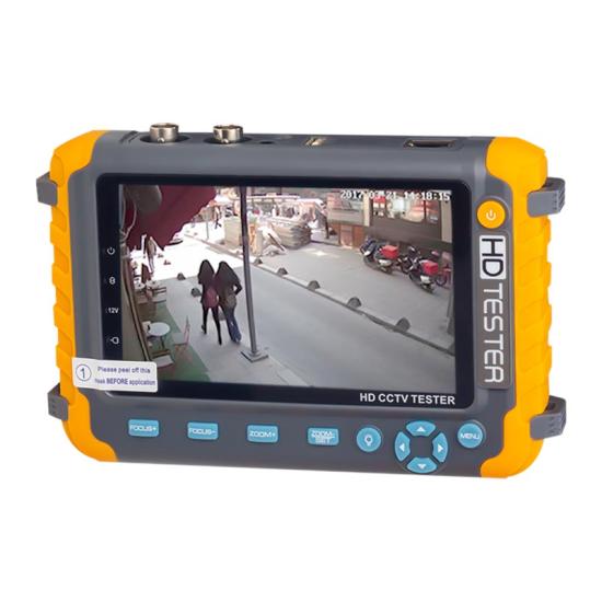 TechMore 5 İnç Ekranlı AHD-Analog-TVI Cctv Kamera Test Cihazı