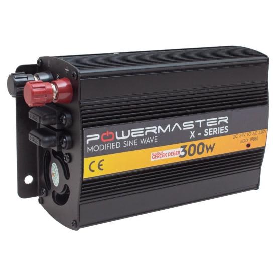 Powermaster 24-220V 24 Volt 300 Watt Modified Sinus Inverter PWR300-24