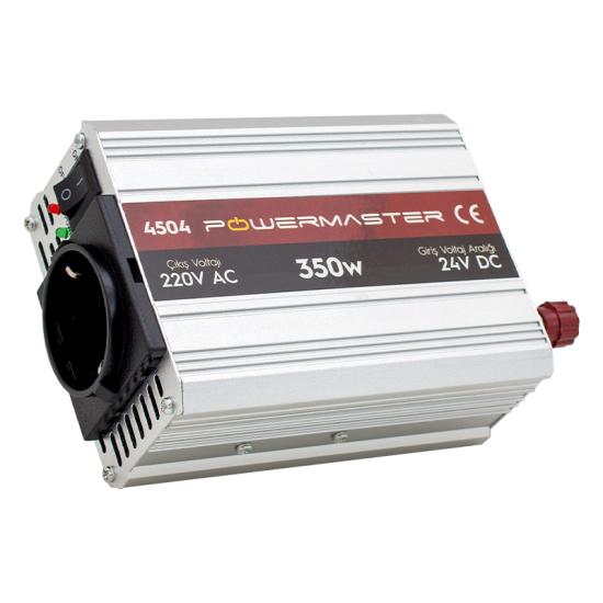 Powermaster 24-220V 12 Volt  350 Watt Modified Sinus Inverter PM-4504