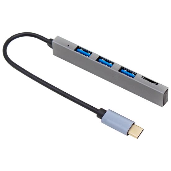 Type-C IN USB Docking Station 3 X USB SD/TF Compatible